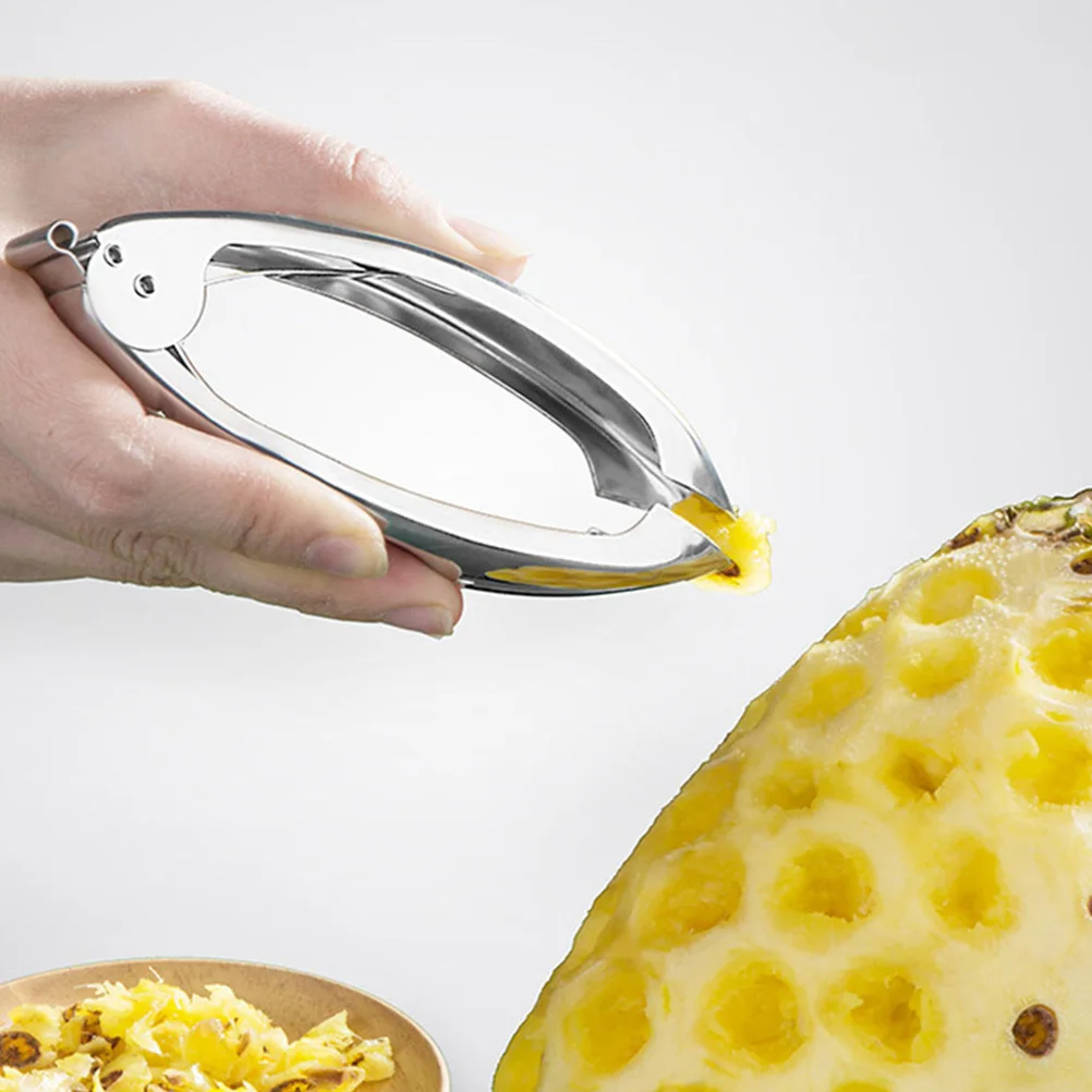 

1Pcs Stainless Steel Pineapple Eye Remover Clip Kitchen Gadget Tool Peeler Rust Resistant Easy to Use Remover Tool