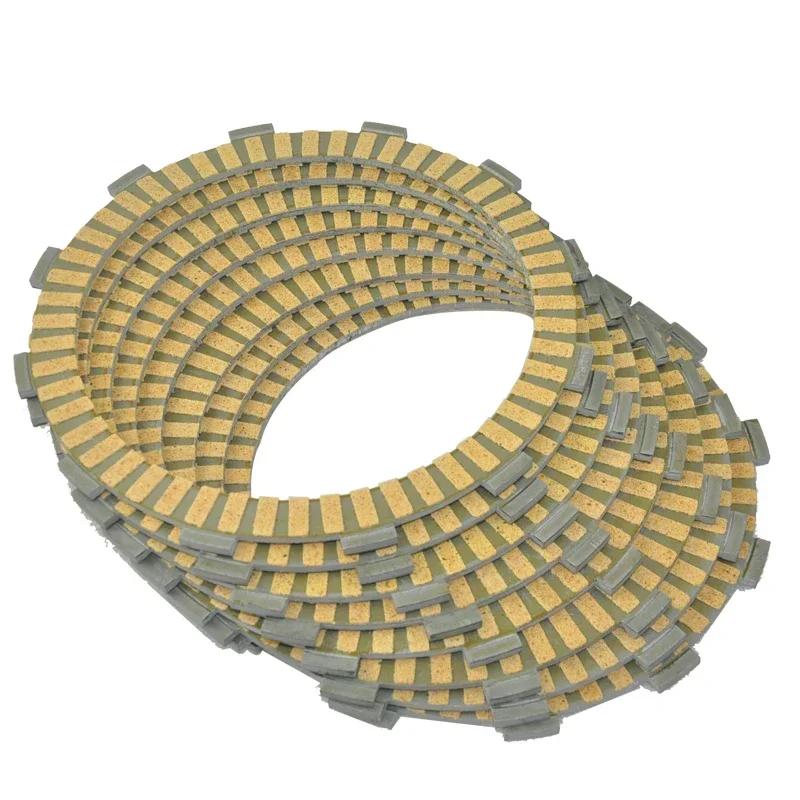 VT1300C 8PCS Motorcycle Clutch Disc Friction Plates For Honda VT1300 10-20 VTX1300C 04-09 VTX1800T 07-08