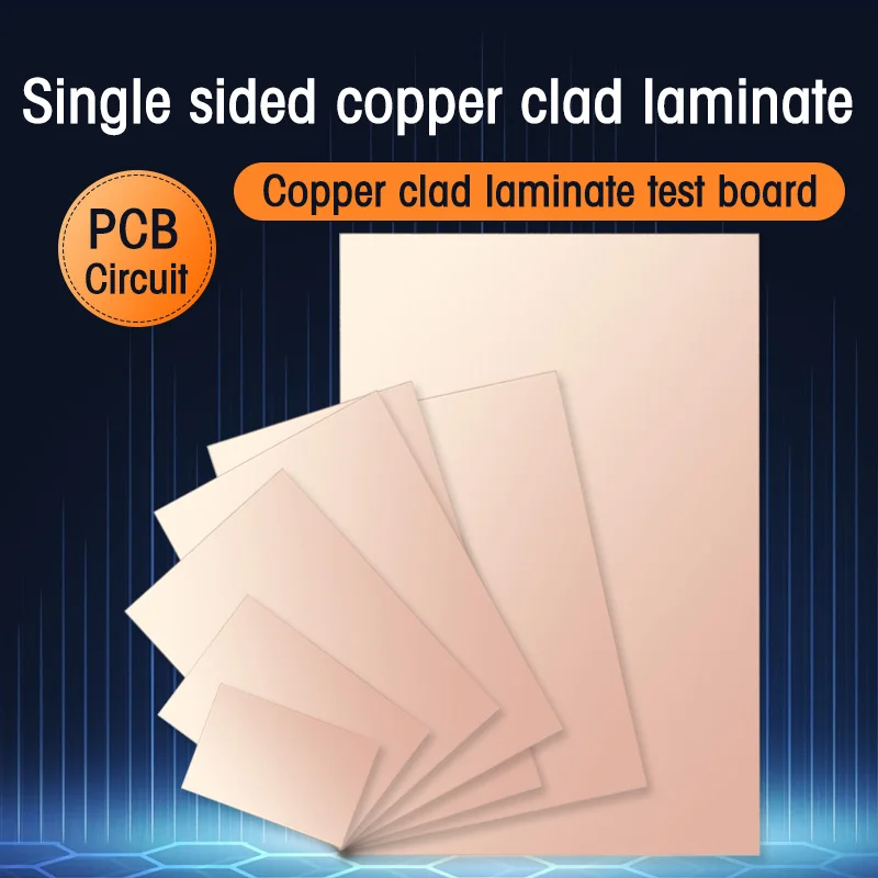 1/2PCS FR4 Single-Sided Fiberglass PCB Board 7x10/10x15/12x18/15x20/20x30cm Copper Clad Laminate Prototype Pcb Breadboard image 4