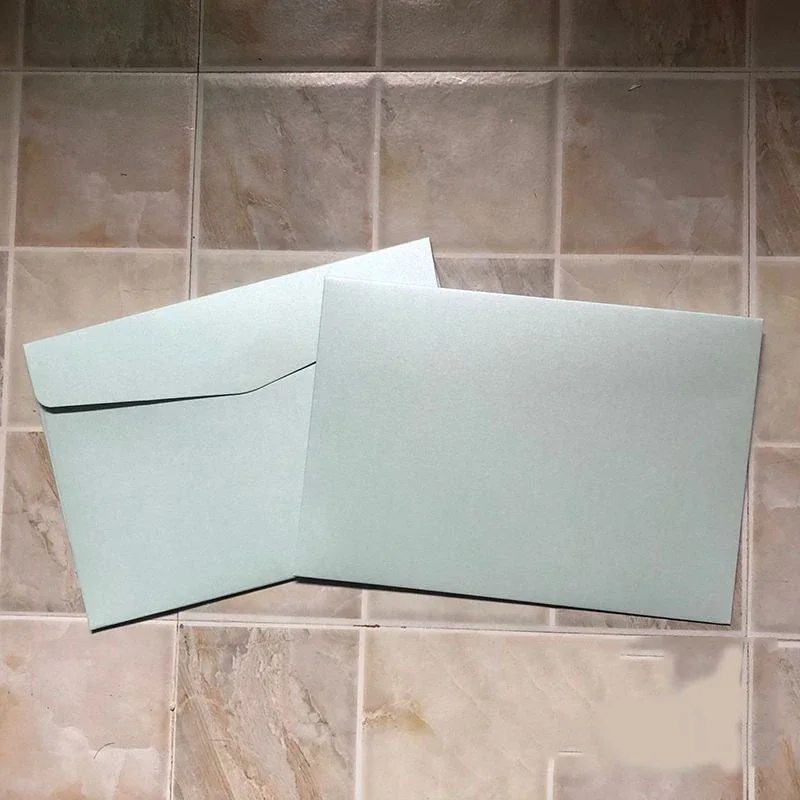 50pcs/lot 23x16cm Envelope High-grade Business Supplies 250g Pearlescent Paper Envelopes for Wedding Invitations Stationery