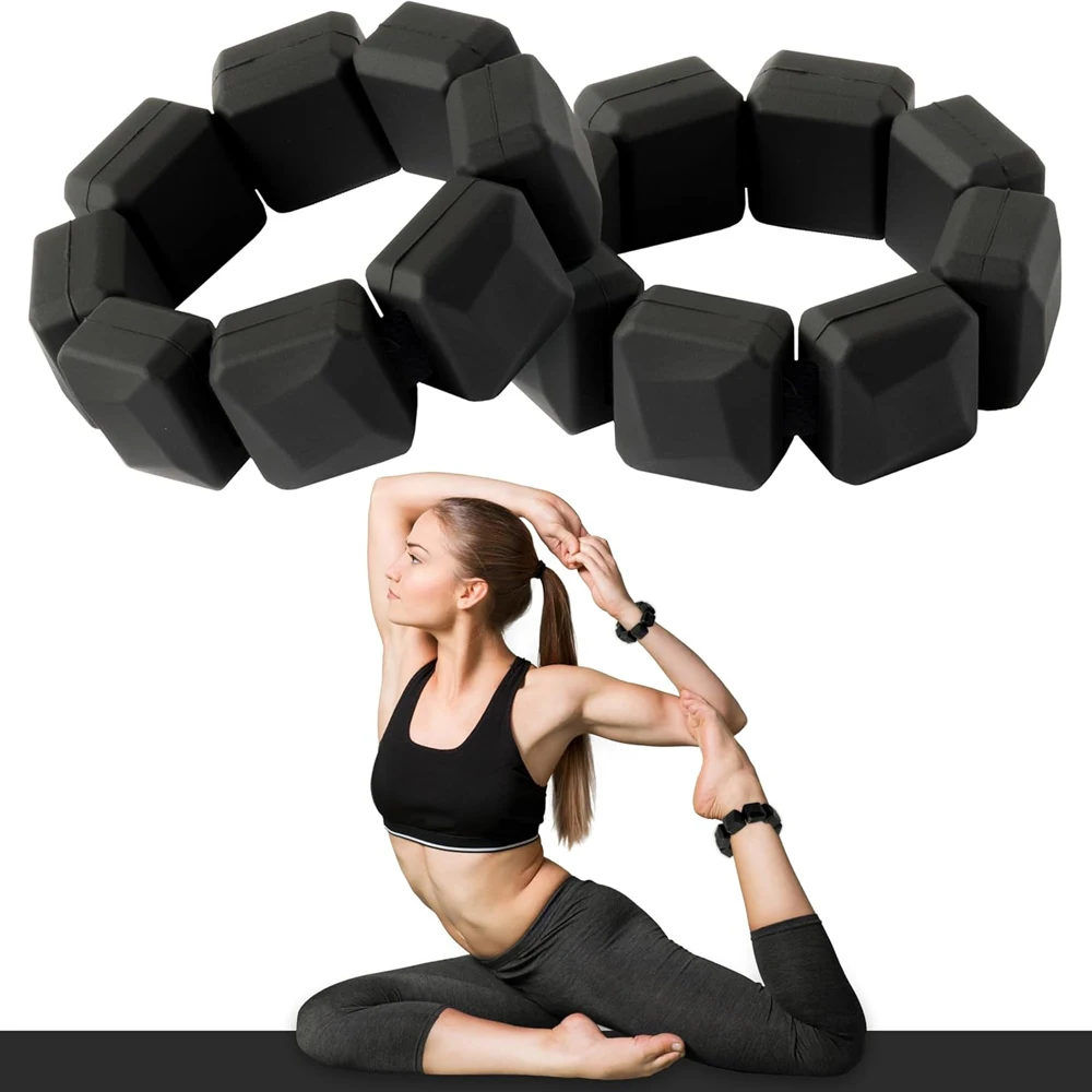 1 Pair Wrist Weights, Ankle Weights for Women Men (0.33LB/0.15kg Each) , Adjustable Wrist Weighted Bracelet for Home Gym Workout