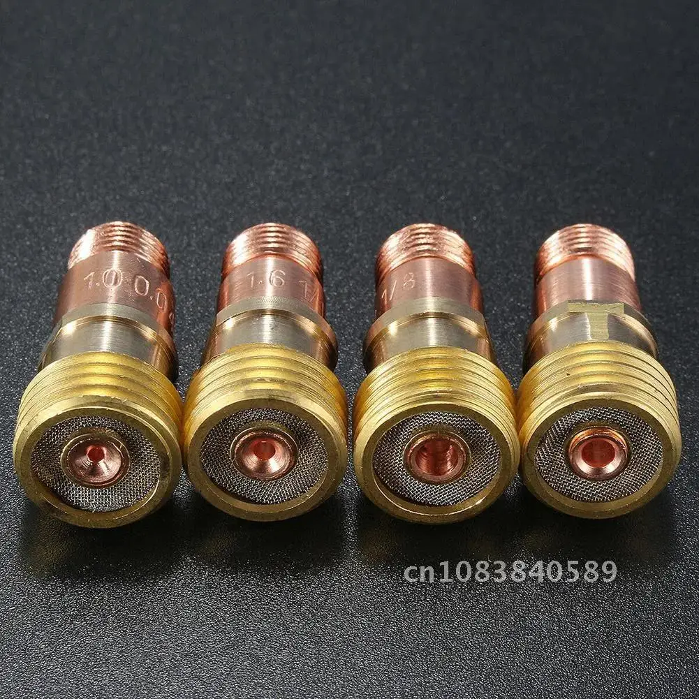 

Welders Lens Connector 17CB20G Brass 1 1.6 2.4 3.2 Mm Chuck Body Stubby Gas Len Connection Parts Welding Soldering Supplies