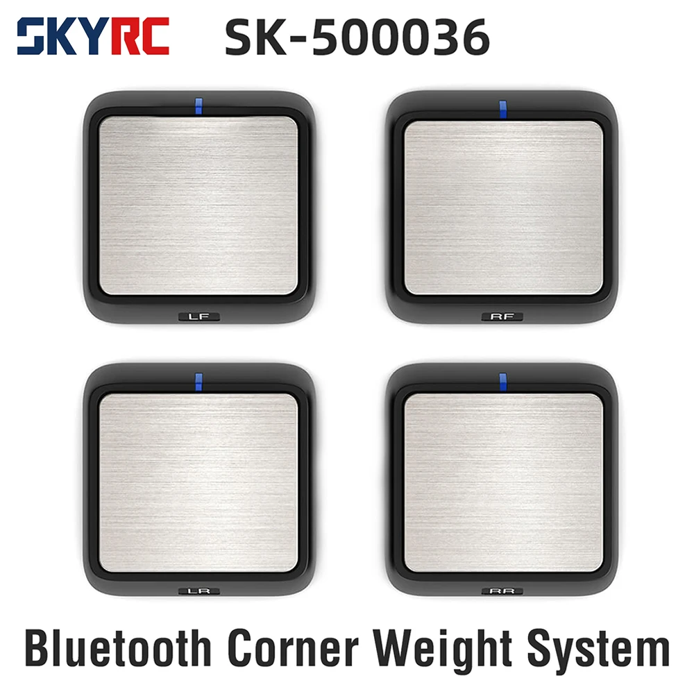 

Беспроводная система взвешивания SKYRC CWS Corner Weight System Bluetooth для радиоуправляемых моделей автомобилей, грузовиков, багги масштабов 1/8, 1/10, 1/12, модель SK-500036
