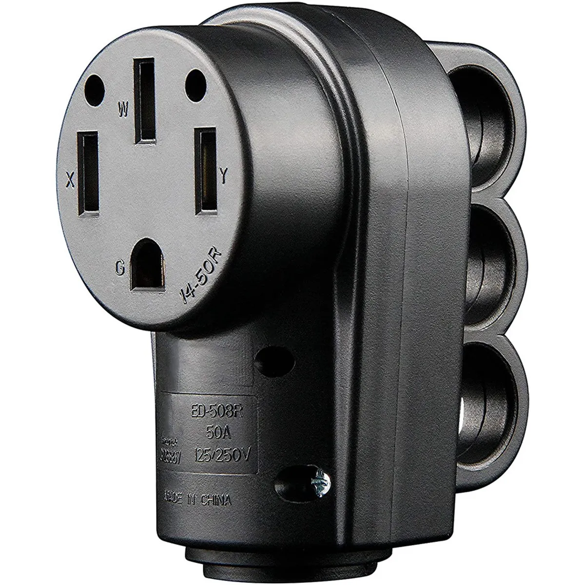 

Запасная гнездовая розетка RV 50AMP 14-50R 125 В/250 В, для тяжелых условий эксплуатации, для дорожного прицепа, аксессуары для автофургона (мама)