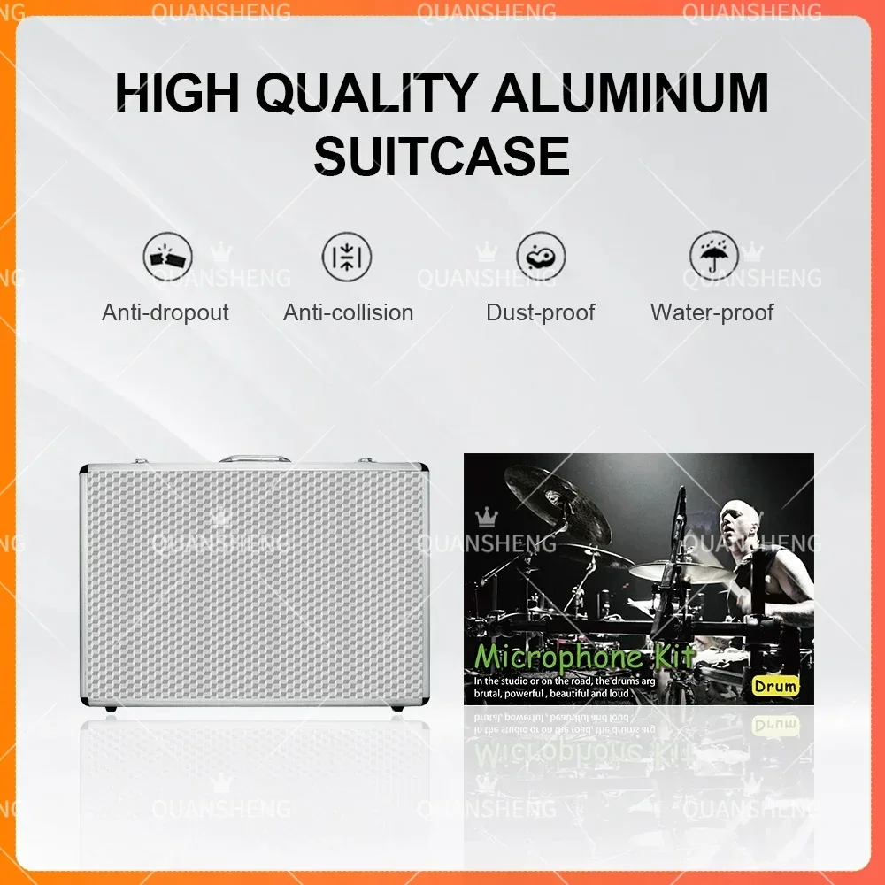 KING-717 Professional Dynamic Mic Musical Karaoke Instrument Mic For Recording Performances