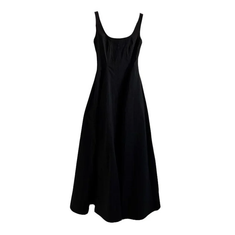 Vestidos femininos em algodão verão modal laço franzido em camadas vestidos de verão tendência casual puro desejo macio e confortável comute