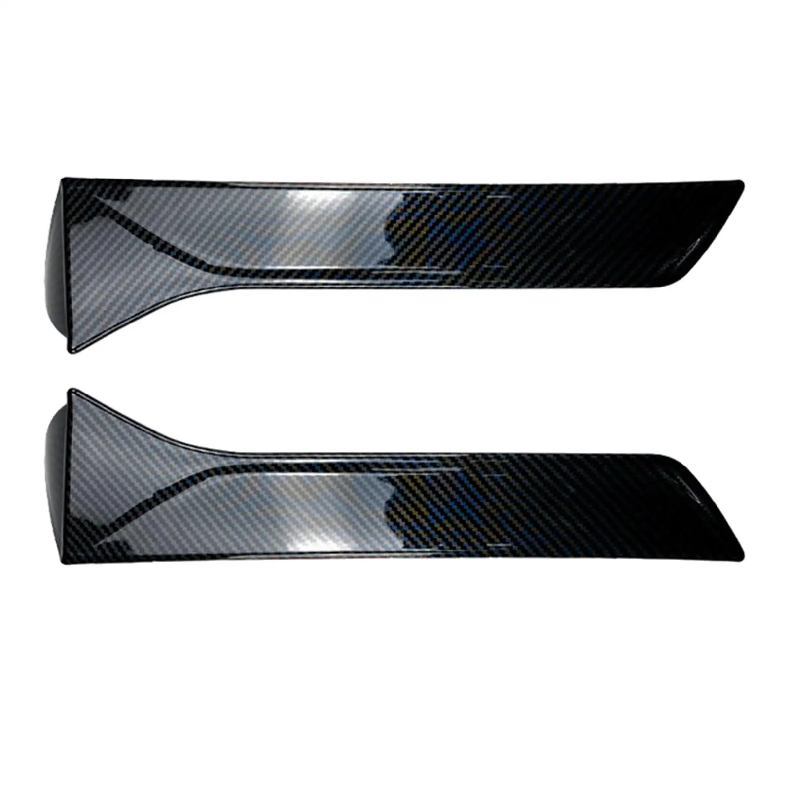 2x Car Window Side Spoiler Exterior Decoration Rear for Seat Leon 5F FR