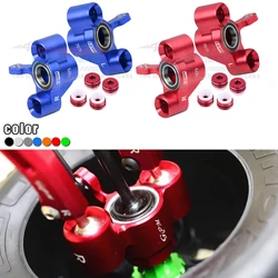 GPM Metal Alloy Front Steering Block Steering Cup Hub AR330505 for ARRMA 1/7 Big Rock 1/8 Kraton Notorious Outcast Exb 6S RC Car
