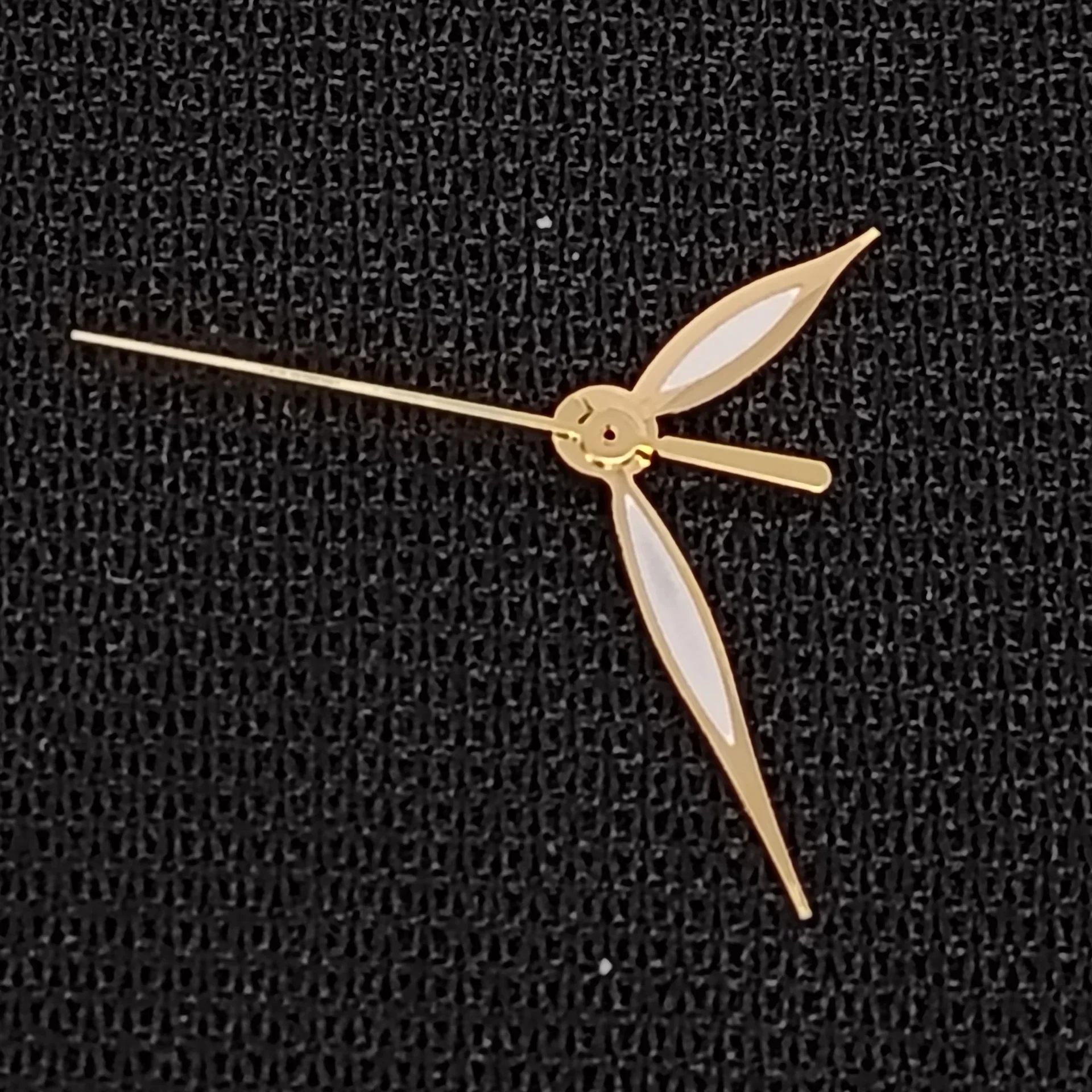 Стрелки часов NH35, золотые и серебряные, бамбуковые стрелки в форме листа с зелеными светящимися аксессуарами для часов NH35 NH36 Механизм