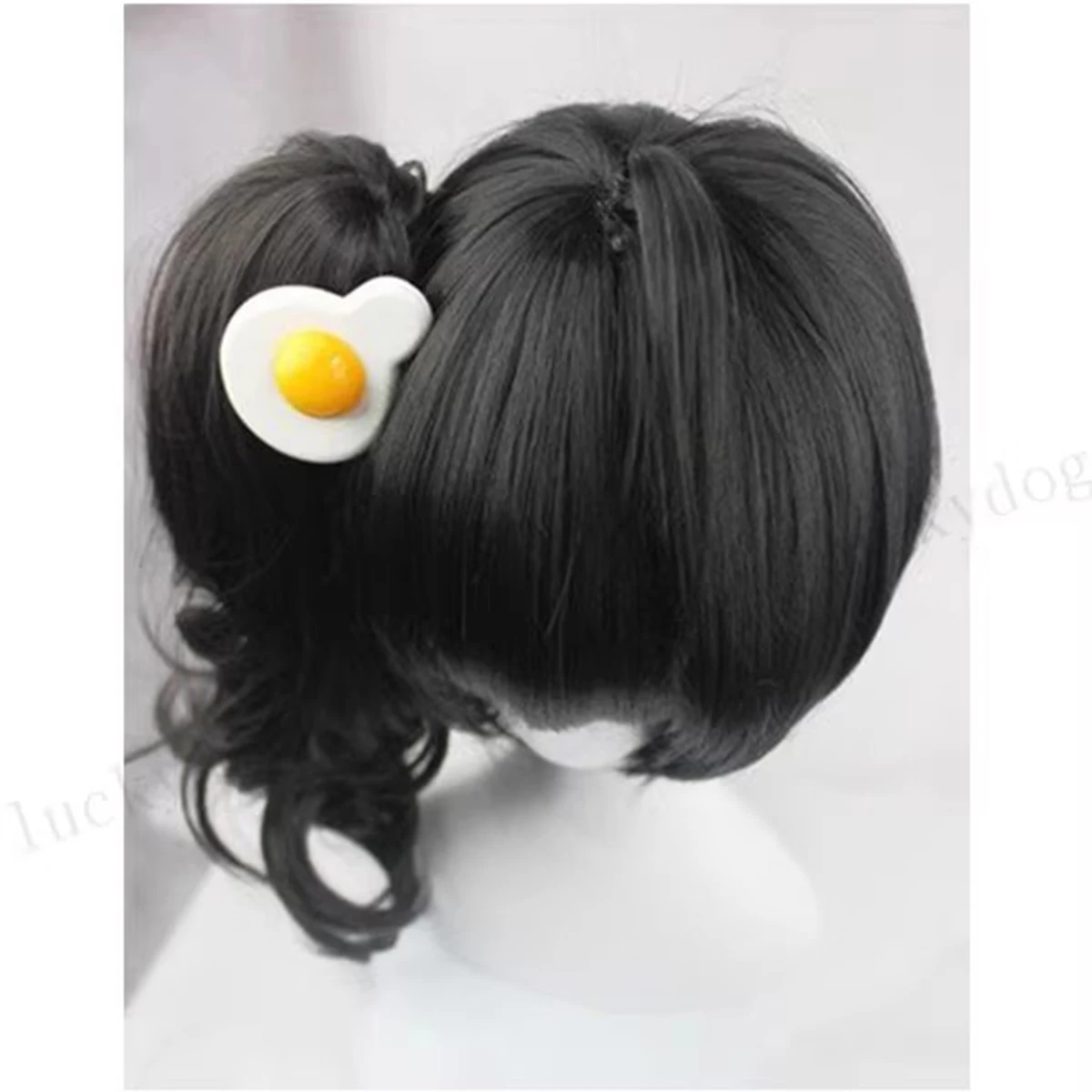 Parrucca cosplay in fibra resistente al calore per parrucche Nisemonogatari Araragi Karen cos