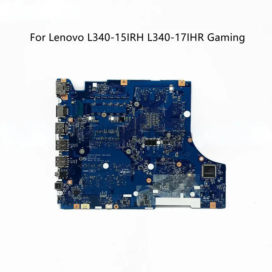 C362 For Lenovo L340-15IRH main board i5-9300H i7-9750H CPU GTX1650 4GB-GPU-