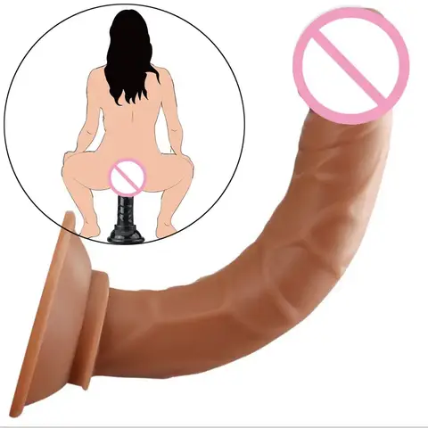 Realistic Dildo With Suction Cup Big Dildo Huge Adults G spot Female Masturbator Flexible Dildos Realistic Peniss Erotic sexx Shop