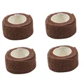 4Pcs Brown