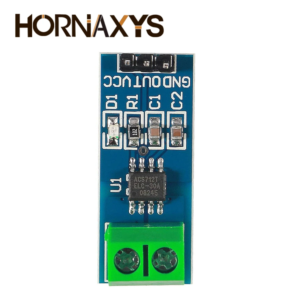 5/10Pcs ACS712 5A 20A 30A Range Hall Current Sensor Module ACS712 Sensors Module For Arduino DIY Electronic Kit