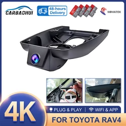 For Toyota Rav4 XA50 XA40 XU80 4K HD Dash Cam for Car Camera Recorder Dashcam WIFI Car Dvr Recording Devices Accessories