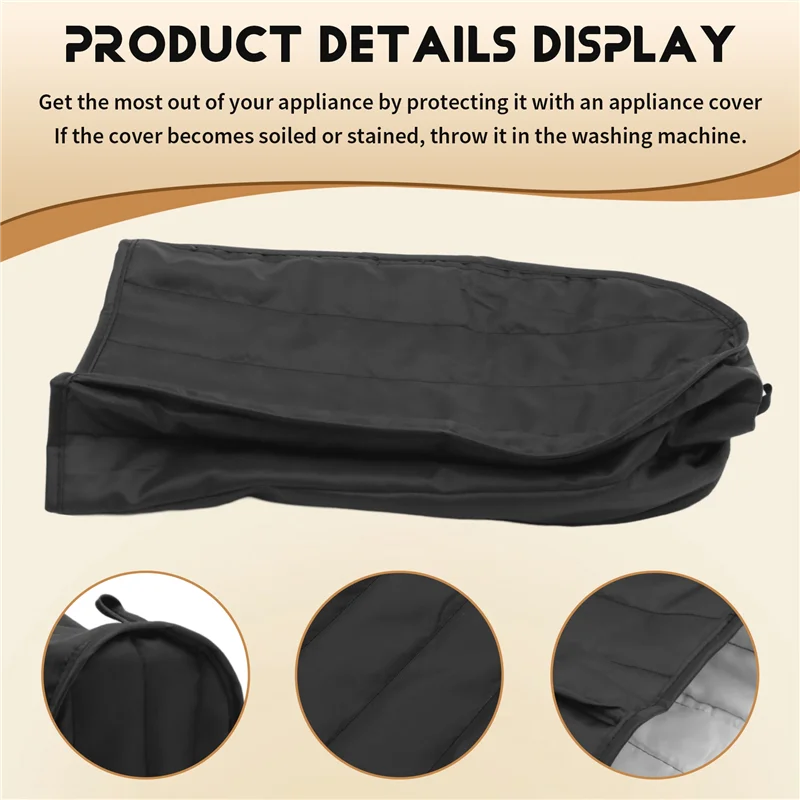 

A59E-Blender Dust Cover, Stand Mixer Or Coffee Maker Appliance Cover, Proof Stain Resistant Blender Cover For Kitchen