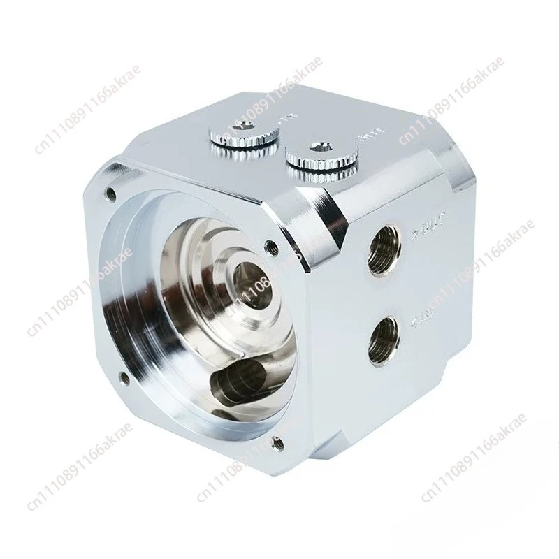 for Water-cooled heat dissipation, double D5 water pump serial pump cover EVO version D5 pump cover, armor