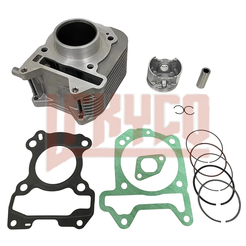 52mm Cylinder Kit For Piaggio Liberty Fly 125 Vespa Primavera Sprint LX S LXV LT 946 GTS 125 4T 3V i.e. iGET Euro 3-5 Scooter