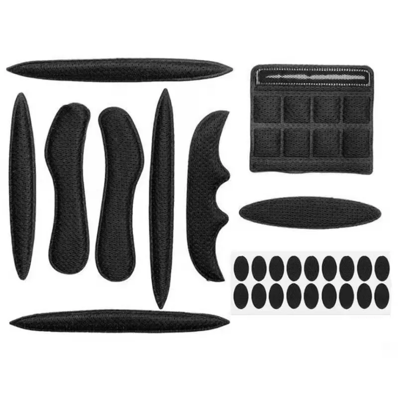 10 Teile/satz Fahrrad Helm Pads Helm Polsterung Kits Versiegelt Schwamm Ersatz Motorrad Fahrrad Radfahren Universal Schaum Pads Set – Detail 3
