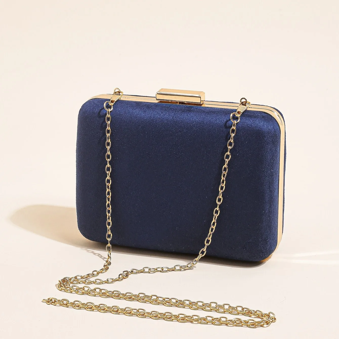 Mini einfache elegante Samt-Clutch-Abendtaschen für Damen, formelle Hochzeit, Party, Clutch, Geldbörse, Abschlussball – Detail 38