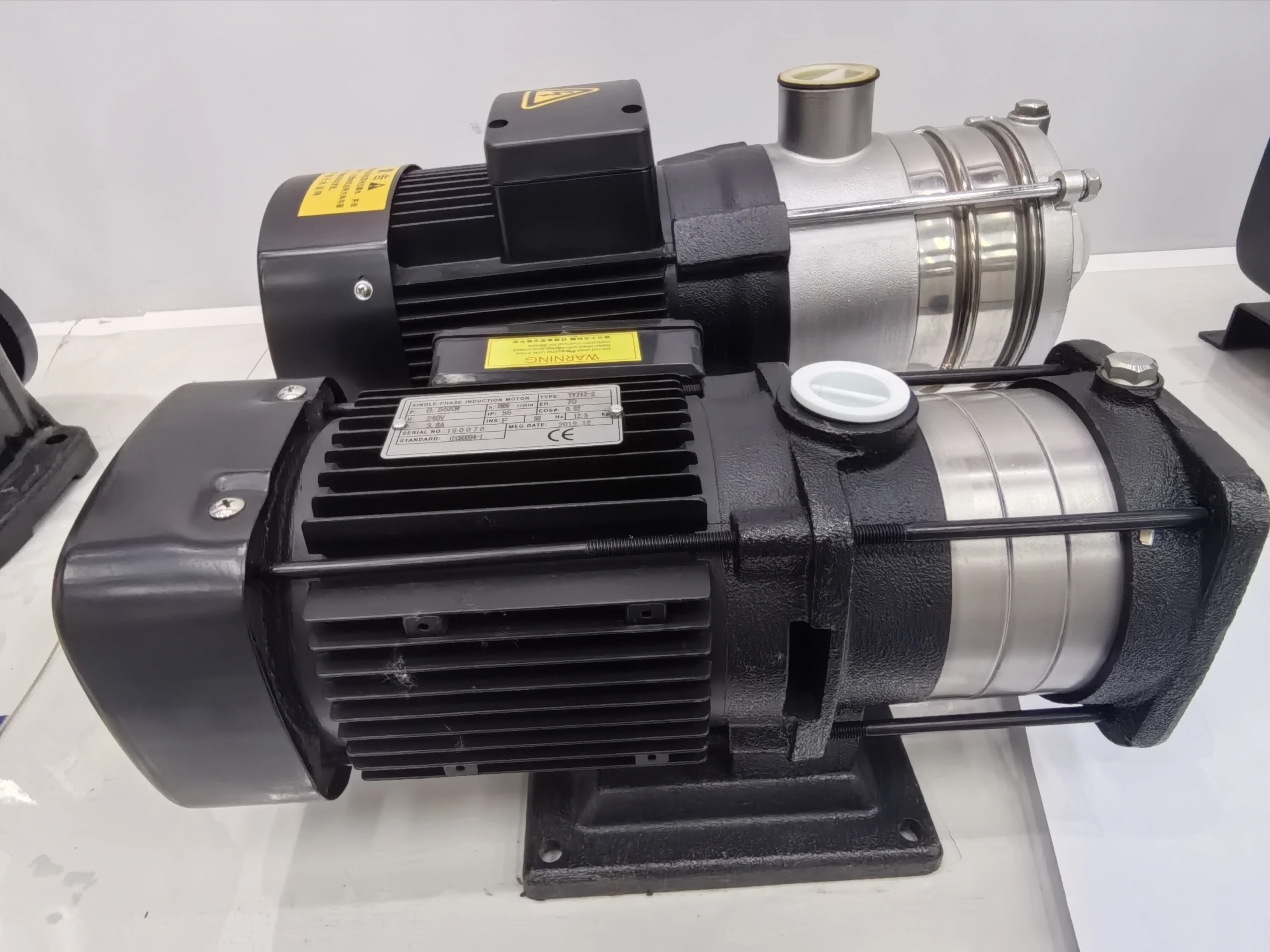 TLF Premium Stainless Steel Horizontal Multistage Pump High Pressure 5 Centrifugal Pumps for Water Air Conditioning LQDWJ(T)