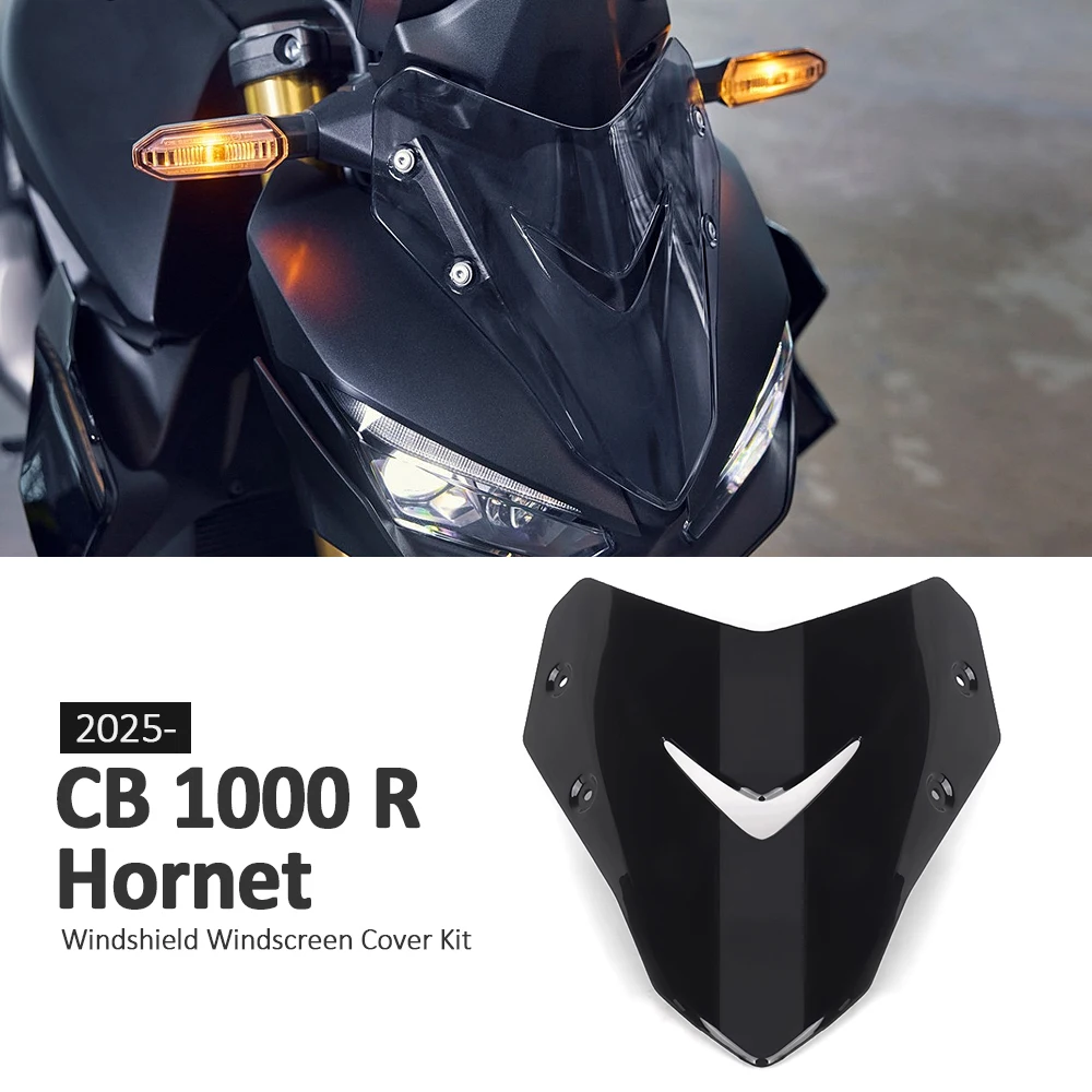 

For Honda CB1000 Hornet CB 1000 HORNET 2025 Motorcycle Front Windscreen Windshield Fairing Viser Visor Wind Screen Deflector