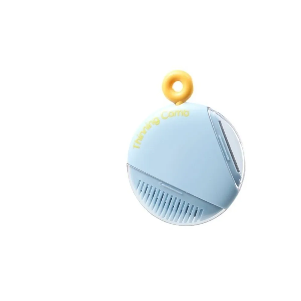 New Multifunctional Baby Haircut Comb Round Portable Thinning Comb Eyebrow Razor Shaver Home Use