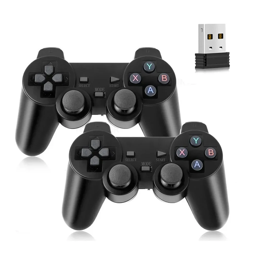 2 pcs 2.4Ghz Wireless Gamepad PC Game Controller For Game Stick GD10 / M8 / G5 / G11 PRO Game Box Video Game Console Joystick
