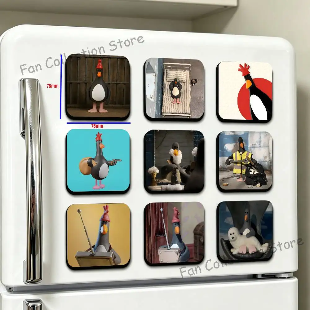 For F-Feathers Cute M-McGrawS Magnetic Refrigerator Magnets Cute and Creative Refrigerator Magnets Souvenirs and Gifts