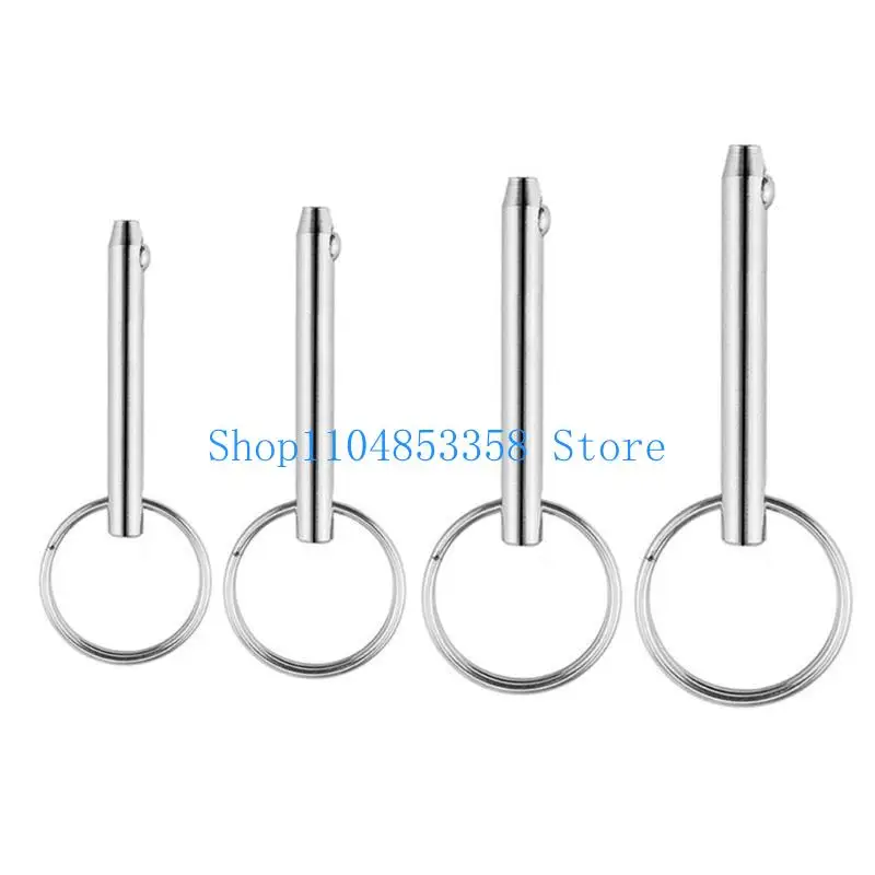 

652F 2Pcs Quick Release Pin 6mm/8mm Diameter Pin for Bimini Top Pin Marine Hardware Corrosion Resistant Stainless Steel Pin