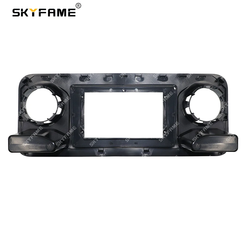 SKYFAME Car Frame Fascia Adapter Canbus Box Decoder Android Radio Dash Fitting Panel Kit For Benz Sprinter Spinway W907