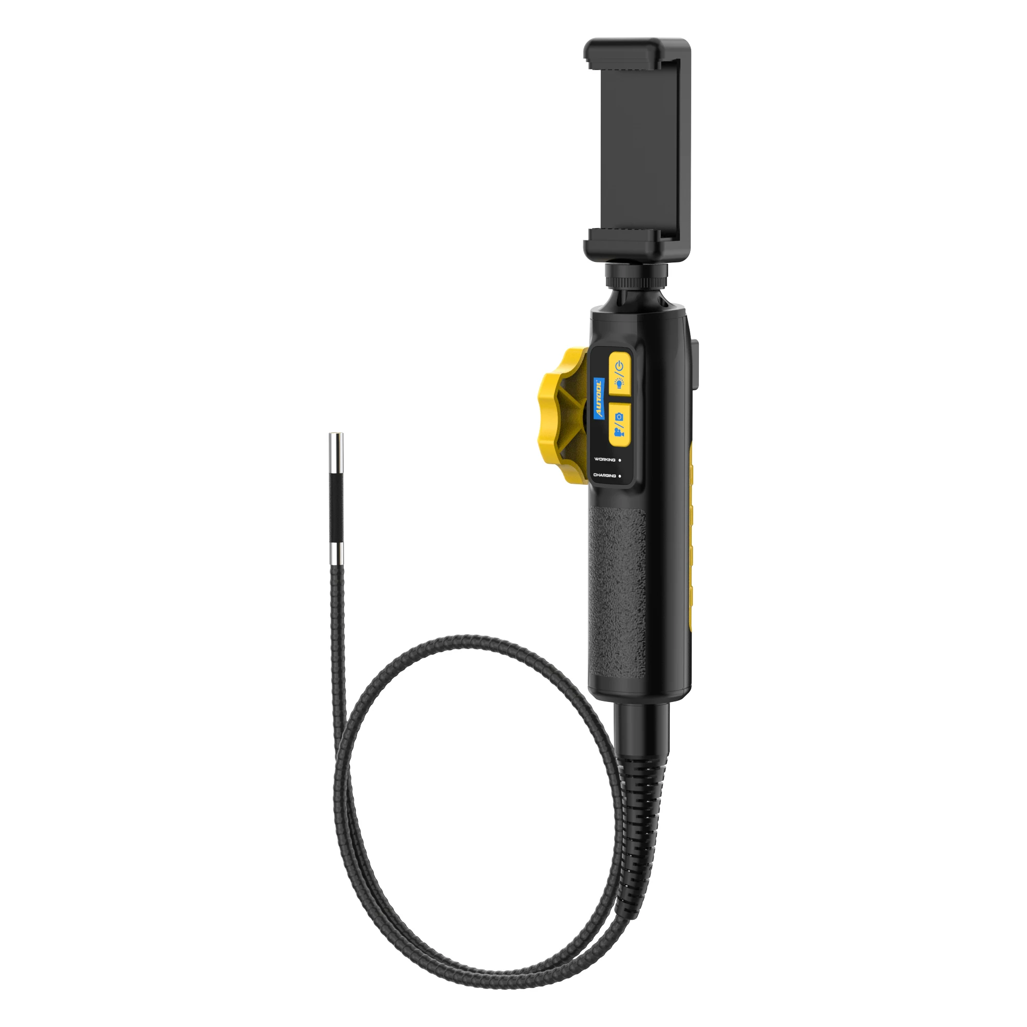 AUTOOL SVB302 Waterproof IP67 Car Industrial Endoscope Automotive Inspection with Light Autofocus 1080 HD for IMG & Video