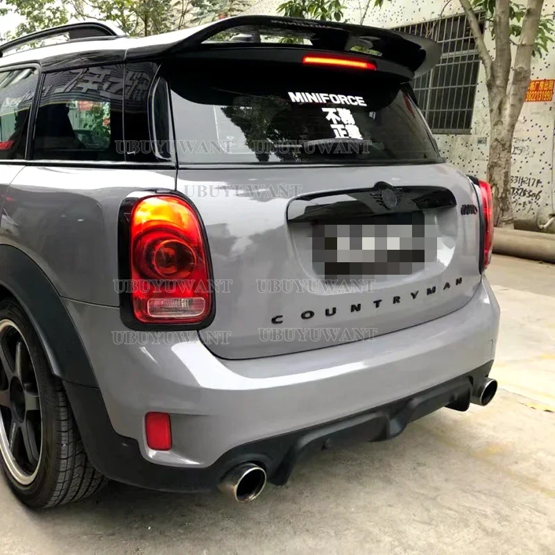 Für BMW MINI Countryman F60 2017-2023 High-Kick Heckspoiler Deckspoiler Heckflügel aus Kohlefaser