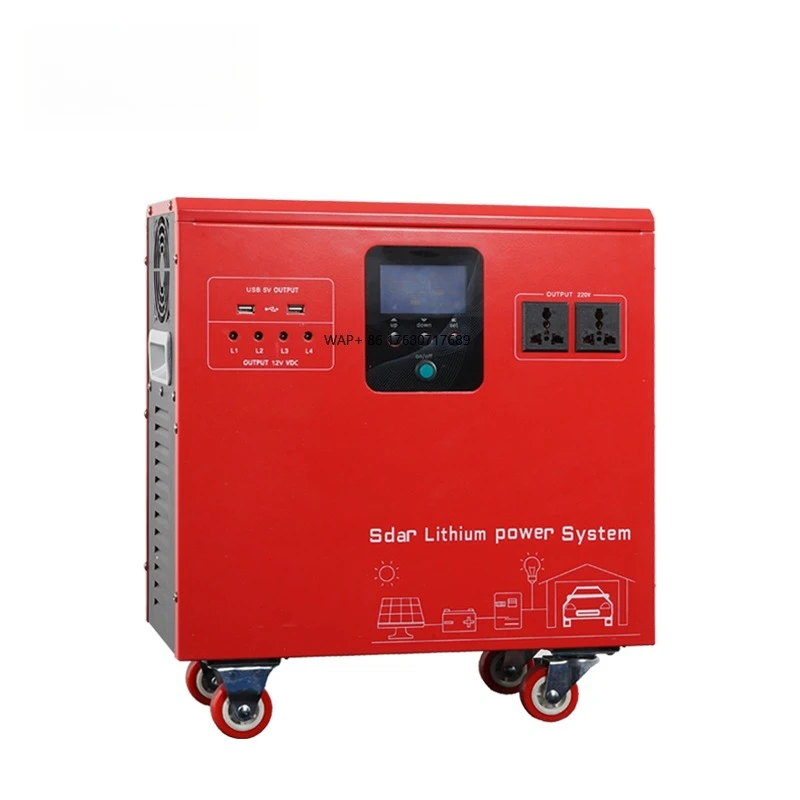 Cheap Solar Lithium Generator 300W/600W/1000W for wholesale and retail in the African market