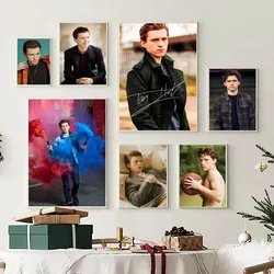 1PC Tom Holland Retro Print Poster Paper Waterproof HD Sticker Bedroom Entrance Home Living Room Bar Wall Decoration