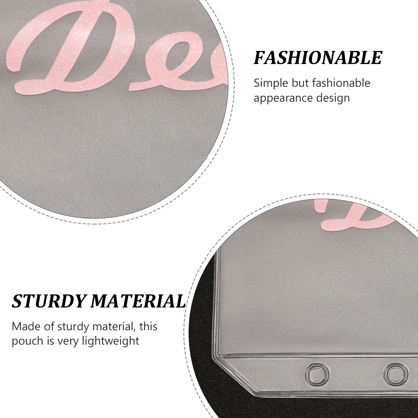 12pcs Budget Envelope Pouch 6-Hole Pvc Reusable Document Pockets For Money Saving Binder Organizer Planner Divider Folder