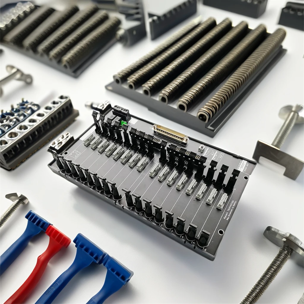 backplane terminal main board 1-5 AWG screw connection brass touchpoint maximum continuous current 50A1 units per package