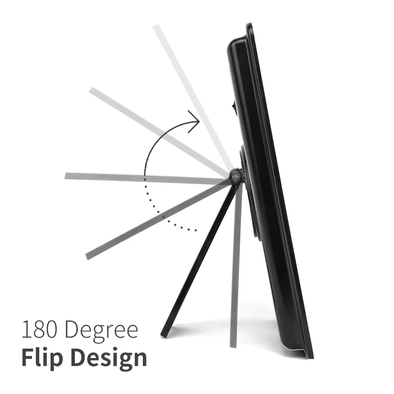 مرآة مكياج LED للمكتب مع تحكم باللمس وإضاءة 22 مصباح LED قابلة للتعتيم، حامل قابل للتعديل، لتطبيق المكياج المنزلي #5