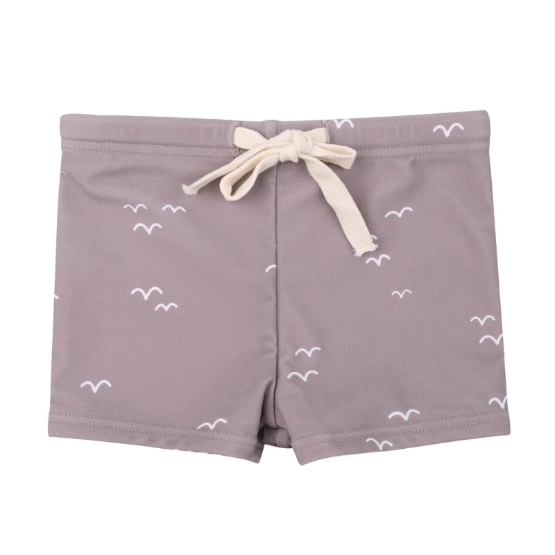 Cartoon Print Swim Shorts Fast drying & Elastic Waistband Swimear  Infant Boy Swim Trunks Breathable Sunit for Baby Boys