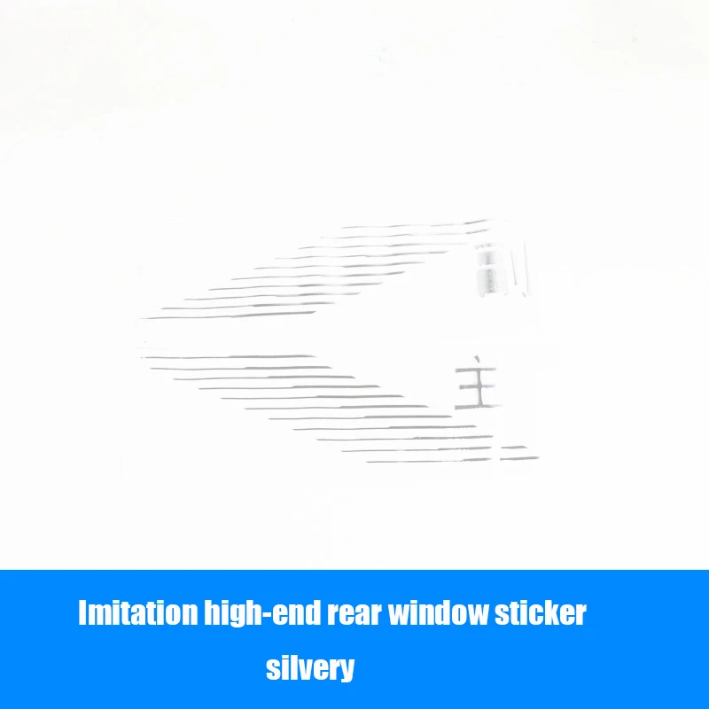 For Citroen C5X 2021 2022 2023 Rear Window Car Decal Modification Special Elevated Allotment Side Window Glass Decorative Film