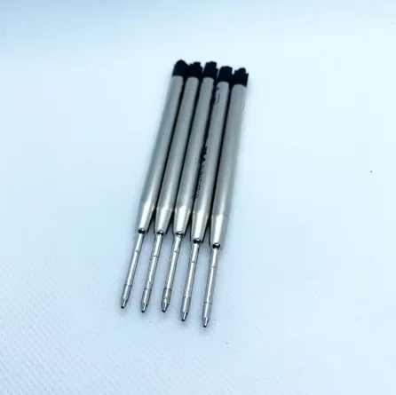 5 قطعة MB جل القلم الملء الأسود والأزرق قلم الكرات الدوّارة عبوات حقيبة جلدية هدية صندوق المدرسة مكتب الكتابة السلس الحبر الملحقات #4