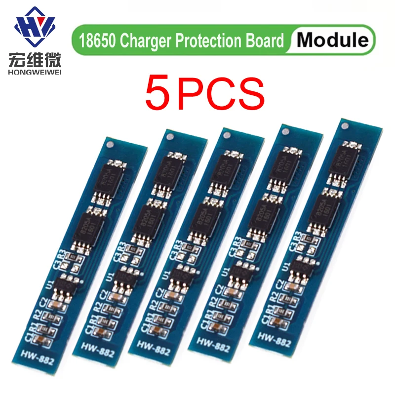 5PCS 2S 3A Li-ion Lithium Battery 7.4v 8.4V 18650 Charger Protection Board bms pcm for li-ion lipo battery cell pack
