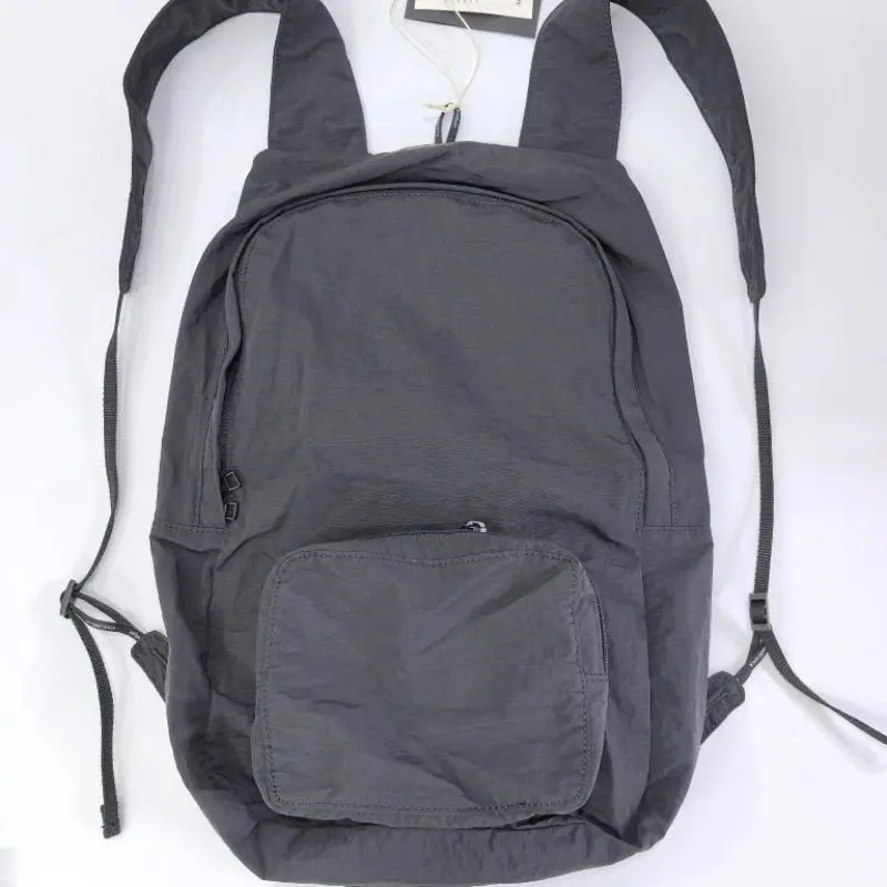 New Cotton Nylon Lightweight Backpack Exquisite Craft Practical Versatile Travel Commuter Unisex Shoulder Bag Casual Rucksack