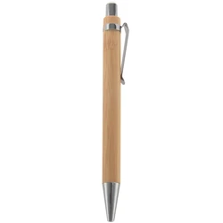 1Set Bamboo Ballpoint Pen Advertising Pen Environmental Protection Pen Writing Tools