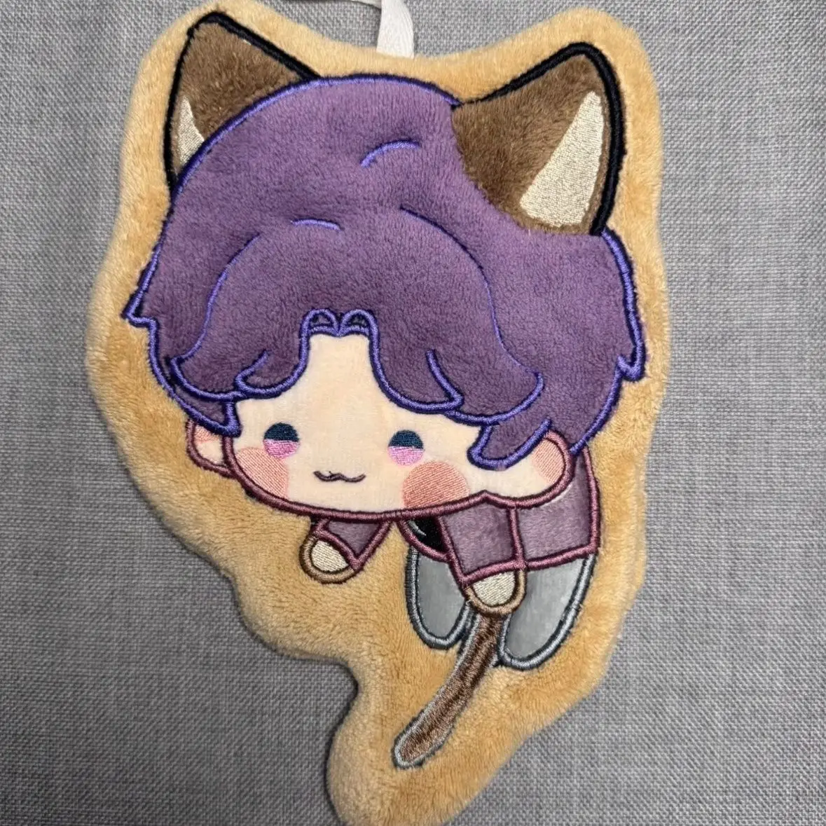 

Anime Love and Deepspace Rafayel Towel Hanging Type Embroidery Water Uptake Coral Fleece Wiping Cloth Shower Room Supplies