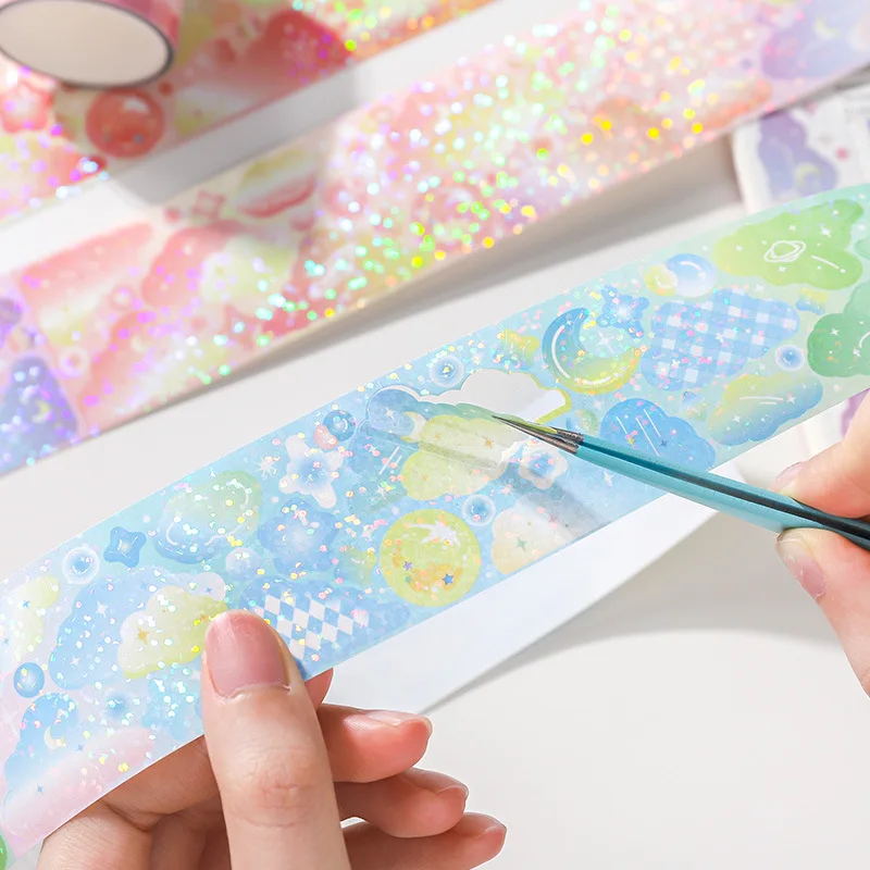 1 Roll Glittery Cut…