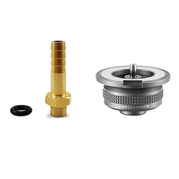 Açık kamp sobası Adaptörü Çok amaçlı Anahtarlama Vanası Aksesuarları Konektörü LPG Silindirleri Sıvılaştırılmış Silindir Gaz Tankı