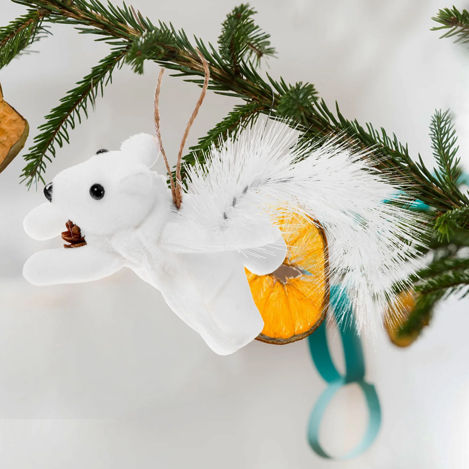 Реалистичная Фигурка Белки для Рождественского Декора