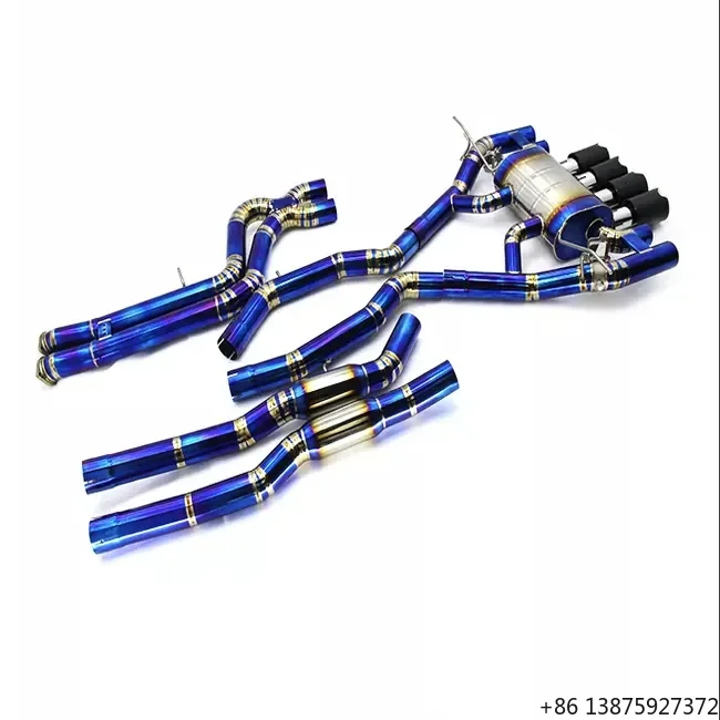 

Выхлопная система Xfastcar Sport Valved Exhaust Catback с титановыми насадками и глушителем из титанового сплава для двигателей S55 M3 F80/M4 F82 F83 3.0T