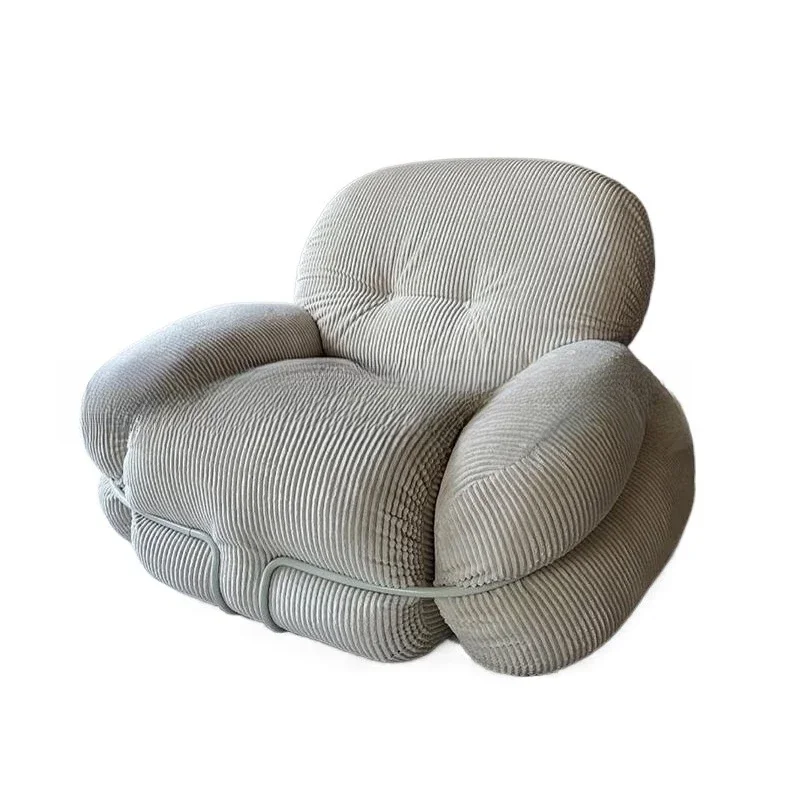 

Iron creative single sofa studio bedroom